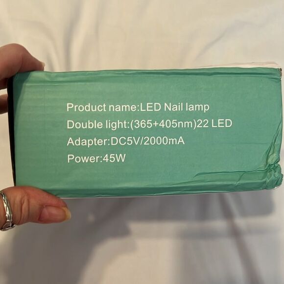 NIB Professional UV/LED Nail Lamp 2 available purchased by mistake no returns - Picture 4 of 12